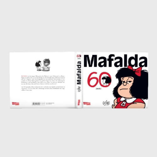 Buchcover und Innenansicht für das Buch: Mafalda. En esta familia no hay jefes