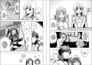 Buchcover und Innenansicht für das Buch: Ankoku Kishi no Ore Desu ga Saikyou no Seikishi o Mezashimasu