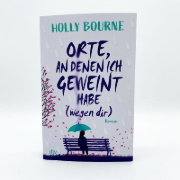 Buchcover und Innenansicht für das Buch: The Places I've Cried in Public