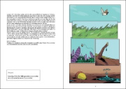Buchcover und Innenansicht für das Buch: Science Comics - Trees
