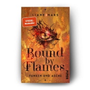 Buchcover und Innenansicht für das Buch: Bound by Flames