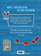Buchcover und Innenansicht für das Buch: Mein 3D-Bastelbuch - Falten, kleben, spielen - Feuerwehr