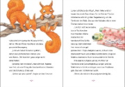 Buchcover und Innenansicht für das Buch: Rubinia Wunderherz, die mutige Waldelfe (Band 7) - Die Kraft der Freundschaft