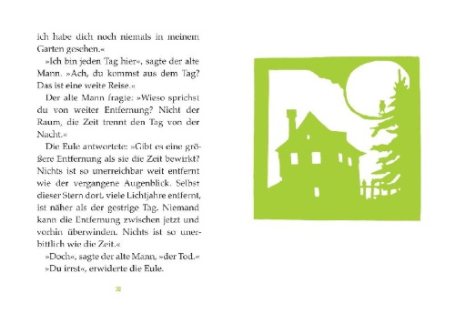 Buchcover und Innenansicht für das Buch: Der Abend der Raupen ist der Morgen der Schmetterlinge