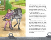 Buchcover und Innenansicht für das Buch: Ponyhof Liliengrün Royal (Band 3) - Clara und Camillo