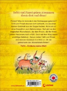 Buchcover und Innenansicht für das Buch: Tafiti und die Expedition zum Halbmondsee (Band 18)