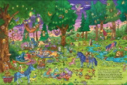 Buchcover und Innenansicht für das Buch: Wo ist das kleine Zauberpony?