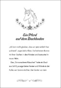 Buchcover und Innenansicht für das Buch: Unicorn Magic. Downblaze Saves Summer