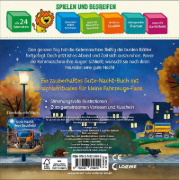 Buchcover und Innenansicht für das Buch: Gute Nacht, kleine Kehrmaschine!