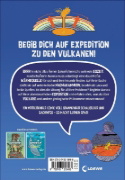 Buchcover und Innenansicht für das Buch: Superbrain-Comics - Abenteuer Vulkane