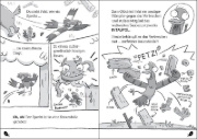 Buchcover und Innenansicht für das Buch: Real Pigeons Flex Feathers