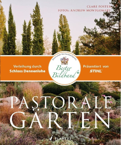 Buchcover und Innenansicht für das Buch: Pastorale Gärten