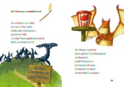 Buchcover und Innenansicht für das Buch: Silbengeschichten zum Lesenlernen - Drachengeschichten