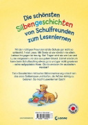 Buchcover und Innenansicht für das Buch: Leselöwen -  Die schönsten Silbengeschichten von Schulfreunden zum Lesenlernen
