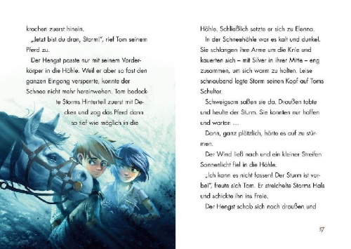 Buchcover und Innenansicht für das Buch: Beast Quest Legend (Band 5) - Nanook, Herrscherin der Eiswüste