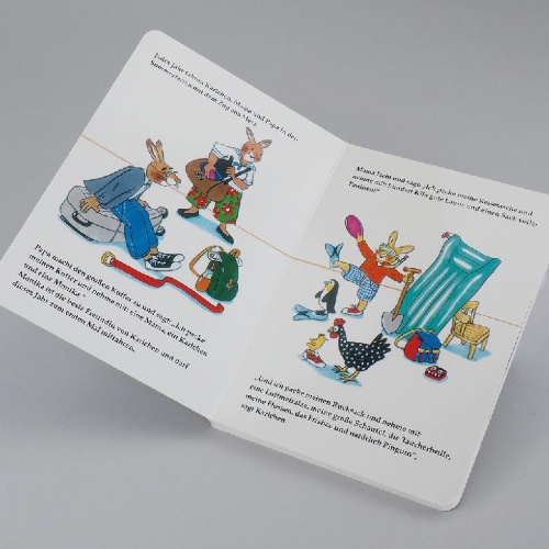 Buchcover und Innenansicht für das Buch: Gute Reise, Karlchen!
