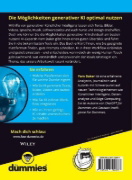 Buchcover und Innenansicht für das Buch: Generative KI für Dummies