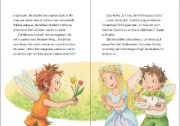 Buchcover und Innenansicht für das Buch: Rubinia Wunderherz, die mutige Waldelfe (Band 4) - Gefahr im Elfenwald