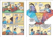 Buchcover und Innenansicht für das Buch: Science Comics - Solar System