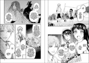 Buchcover und Innenansicht für das Buch: Ryuu no Hanayome Okotowari
