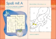 Buchcover und Innenansicht für das Buch: Brain Quest Workbook - Kindergarten