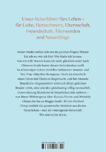 Buchcover und Innenansicht für das Buch: We Can Do Hard Things