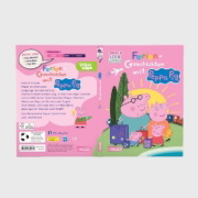 Buchcover und Innenansicht für das Buch: Peppa Wutz: Ferien-Geschichten mit Peppa Pig