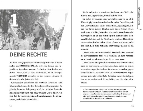Buchcover und Innenansicht für das Buch: Know Your Rights