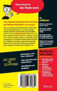 Buchcover und Innenansicht für das Buch: Rhetorik für Dummies Das Pocketbuch