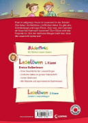 Buchcover und Innenansicht für das Buch: Leselöwen 1. Klasse - Lesenacht im Klassenzimmer