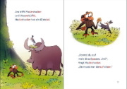 Buchcover und Innenansicht für das Buch: Grumpy Monkey The Egg-Sitter