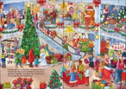 Buchcover und Innenansicht für das Buch: Mein liebstes Weihnachts-Wimmelbuch