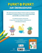 Buchcover und Innenansicht für das Buch: Punkt-zu-Punkt-Ausmalbuch (blau)