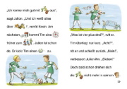 Buchcover und Innenansicht für das Buch: Bildermaus - Fußballgeschichten