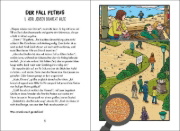 Buchcover und Innenansicht für das Buch: Findest du die Spur? - Spuk im Burgturm