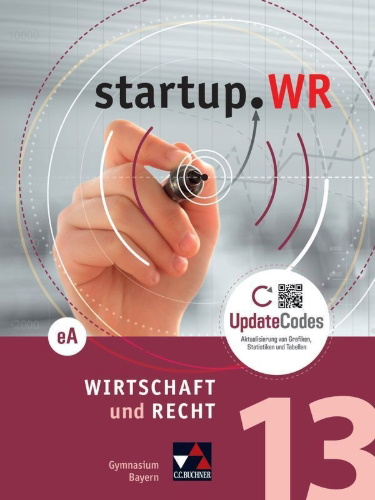 Buchcover und Innenansicht für das Buch: startup.WR Bayern 13 eA