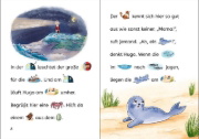 Buchcover und Innenansicht für das Buch: Bildermaus - Sina Seehund hilft ihrem Freund