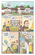 Buchcover und Innenansicht für das Buch: Rick and Morty #1-5