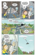 Buchcover und Innenansicht für das Buch: Rick and Morty #1-5