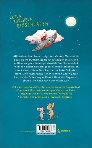 Buchcover und Innenansicht für das Buch: Träum schön, mein lieber Schatz!