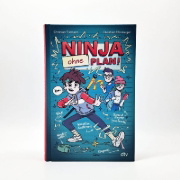 Buchcover und Innenansicht für das Buch: Ninja ohne Plan