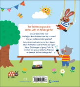 Buchcover und Innenansicht für das Buch: Hurra, ich bin ein Kindergartenkind!