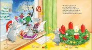 Buchcover und Innenansicht für das Buch: Wunderbare Weihnachten mit Familie Maus