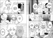 Buchcover und Innenansicht für das Buch: Gokon ni Ittara Onna ga Inakatta Hanashi