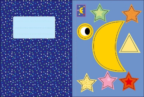 Buchcover und Innenansicht für das Buch: J'apprends à Découper
