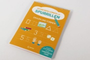 Buchcover und Innenansicht für das Buch: Schreiben lernen mit Spurrillen - Zahlen und Formen