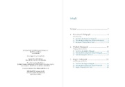Buchcover und Innenansicht für das Buch: Pädagogische Ansätze in der Kita