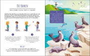 Buchcover und Innenansicht für das Buch: Tanz wie ein Pinguin!