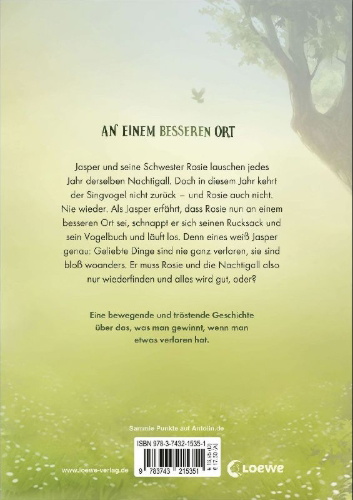 Buchcover und Innenansicht für das Buch: The Hunt For The Nightingale