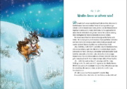 Buchcover und Innenansicht für das Buch: Glöckchen, das Weihnachtspony Mein Adventskalenderbuch - Ein zauberhafter Wunsch